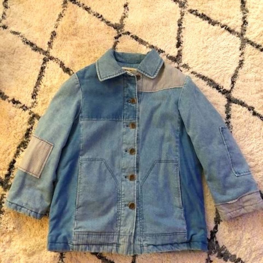 Caron Callahan Blue Denim Jacket